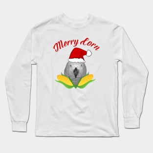 Merry Corn Long Sleeve T-Shirt